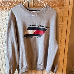 Tommy Hilfiger Gray Crewneck with Logo